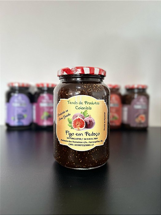 Geleia Colonial de Figo Vilma Pasa – 720g | Sem Conservantes