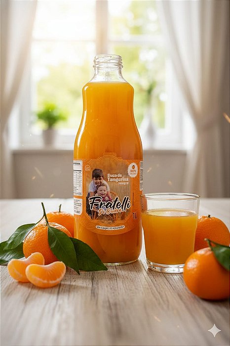 Suco de Tangerina Integral Fratelli Di Coure – 100% Natural