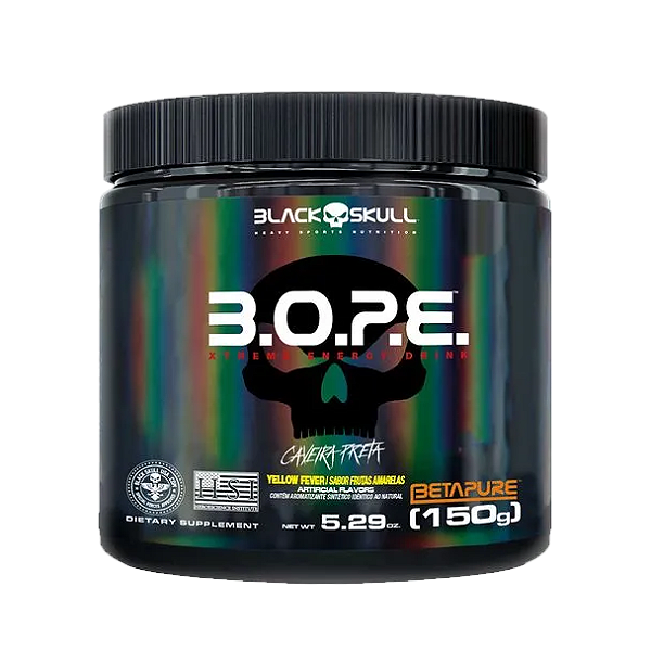 PRÉ TREINO B.O.P.E 150g - BlackSkull