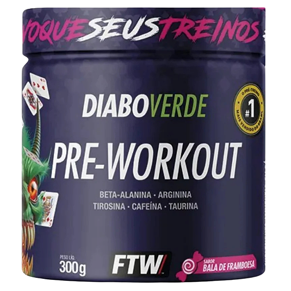 Diabo Verde #Pre-Workout 300G Ftw