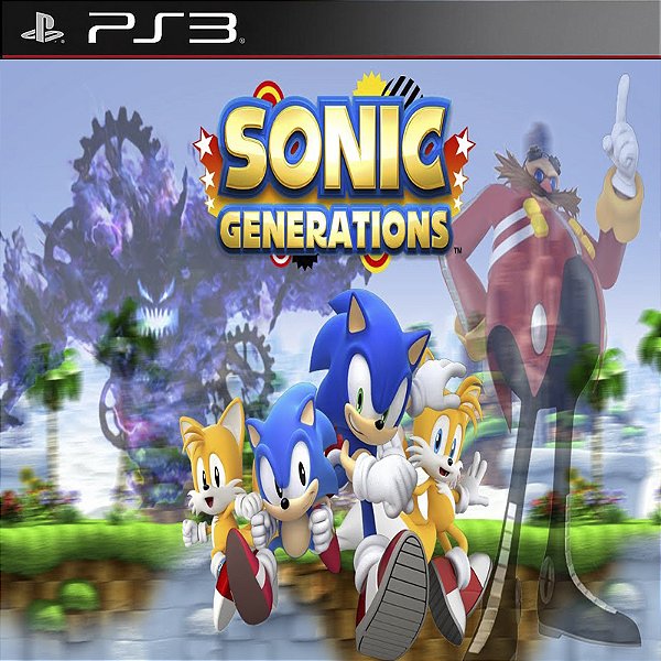 Sonic Generations - Ps3 Mídia digital