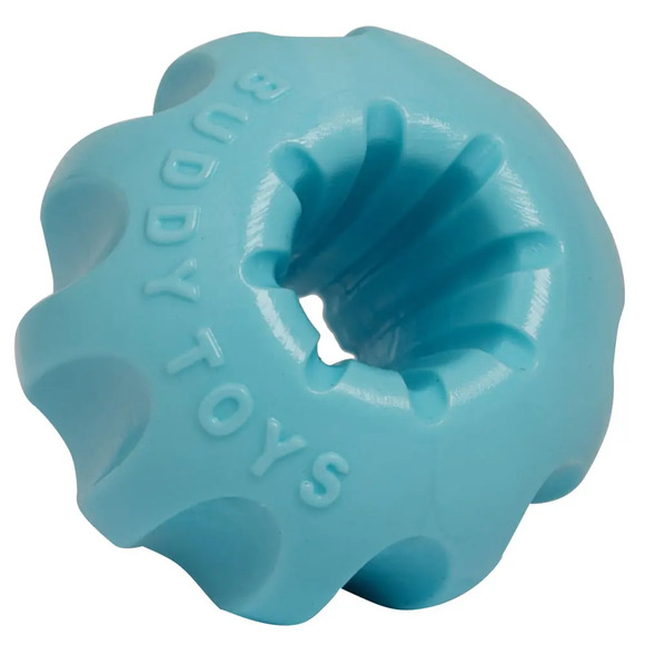 Brinquedo Mordedor Mini Bolt Buddy Toys Azul Único