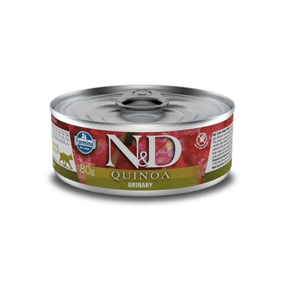 Ração Úmida N&D Quinoa Gatos Adultos Urinary 80 g