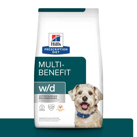 Ração Hills W/D Cães Diabético Gastrointestinal 1,5 kg