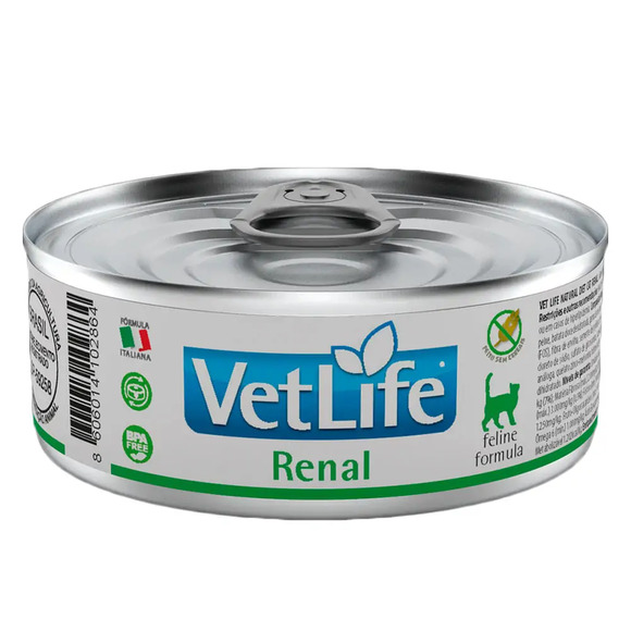 Ração Úmida Para Gato Renal Vet Life 85 g