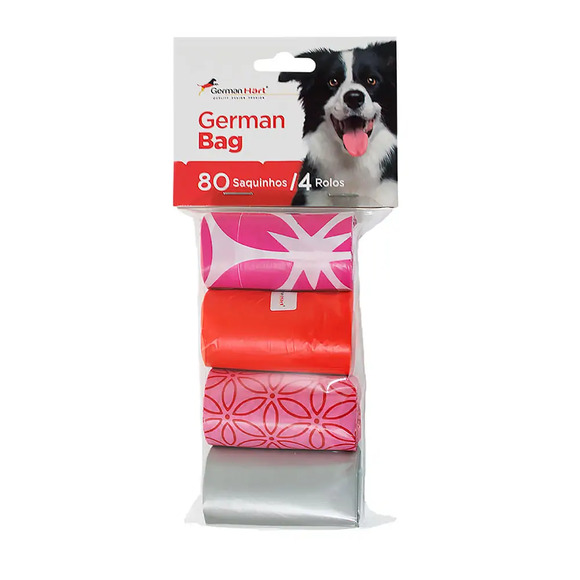 Kit Refil Cata Caca GermanBag Floral German Hart 4 Unidades