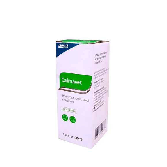 Calmavet 30 ml Calmante Natural para Cães e Gatos 30 ml