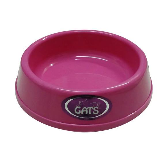 Comedouro para Gato Pet Flex Rosa Único