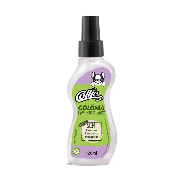 Colônia Collie Vegan Baby Lavanda 120ml