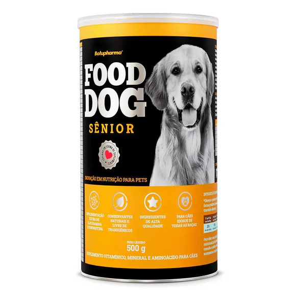 Suplemento Food Dog Sênior 500g