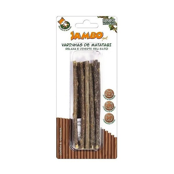 Brinquedo Varinha Jambo Matatabi 5 Unidades