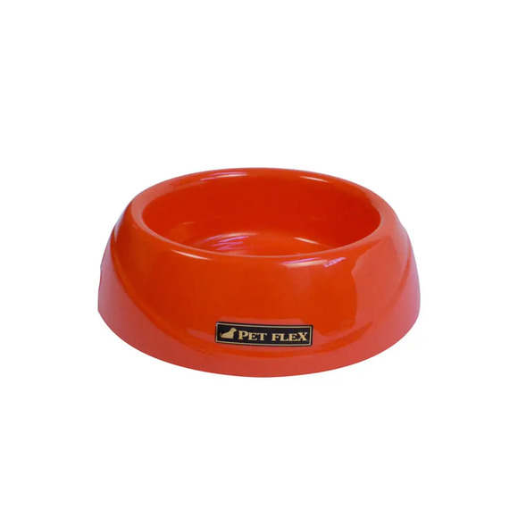 Comedouro para Cães Pet Flex Vermelho N° 01