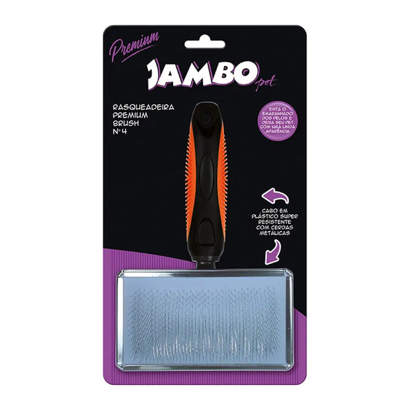 Rasqueadeira Premium Brush Jambo 19 cm