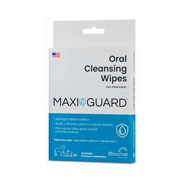 Maxi Guard Oral Cleansing Wipes 10Und