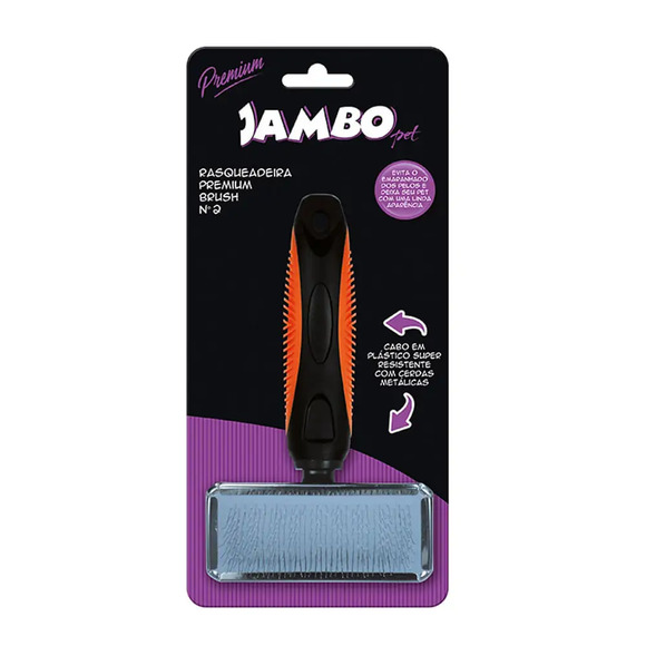 Rasqueadeira Premium Brush Jambo 16 cm