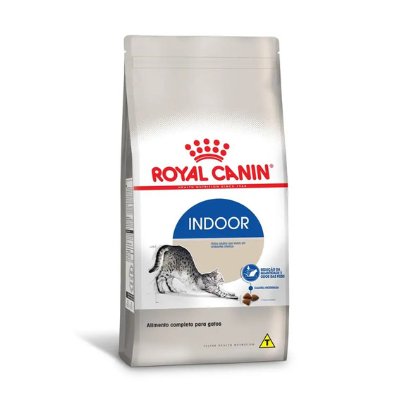 Ração Royal Canin Indoor Gatos Adultos 1,5kg