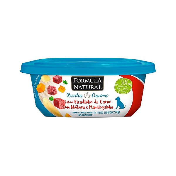 Formula Natural Receita Caseira Picadinho de Carne 270g