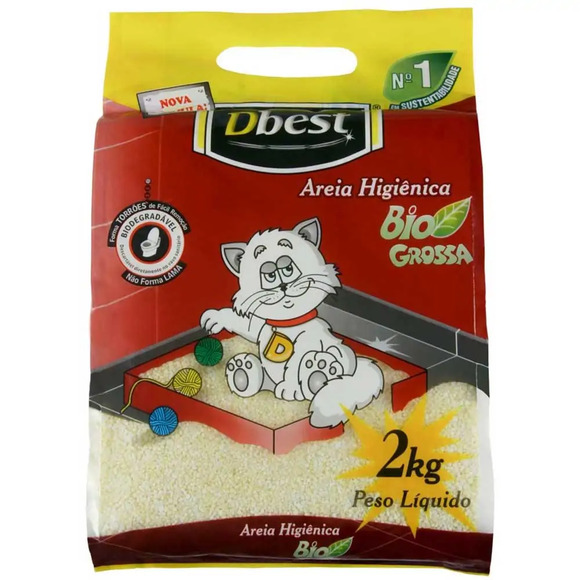Areia San Dbest Bio Grossa 2kg