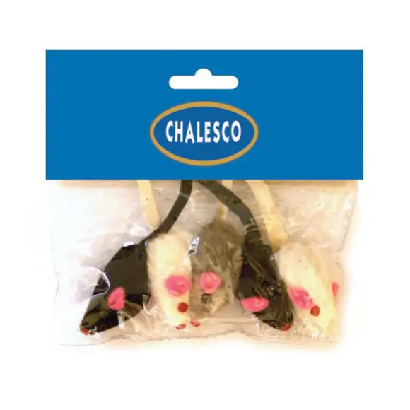 Brinquedo de Pelúcia Ratinhos Chalesco Único