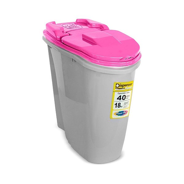 Dispenser P. Alimentos Home 40 Litros Azul