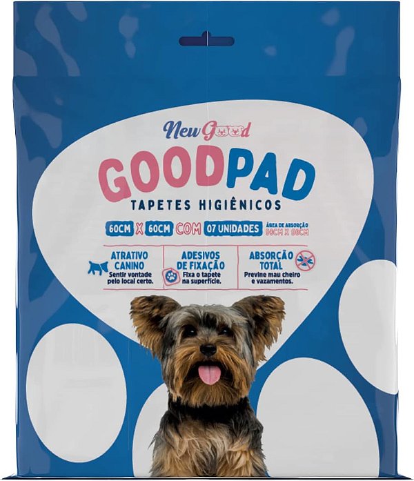 Tapete Higiênico Para Cães Good Pad 7 Unidades