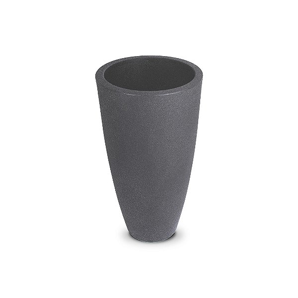 VASO elegante VIETNAMITA FOSCO 98 POLIETILENO PRETO MÁRMORE