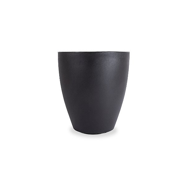 VASO VIETNAMITA FOSCO 66 POLIETILENO premium PRETO ABSOLUTO
