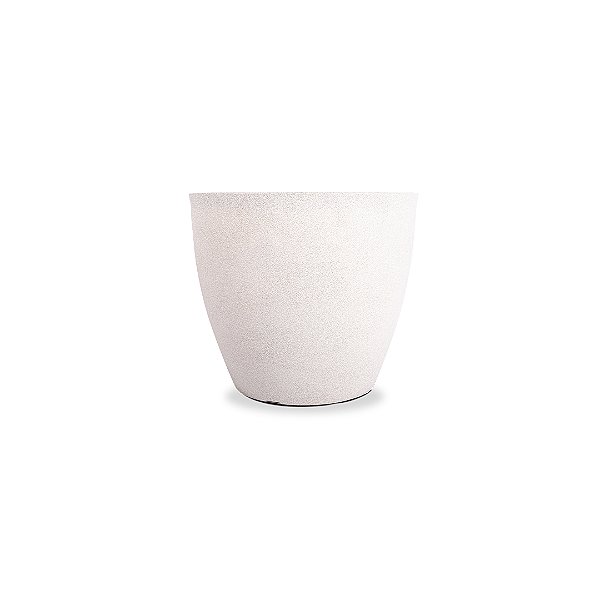 VASO tendência VIETNAMITA FOSCO 48 POLIETILENO BRANCO MÁRMORE
