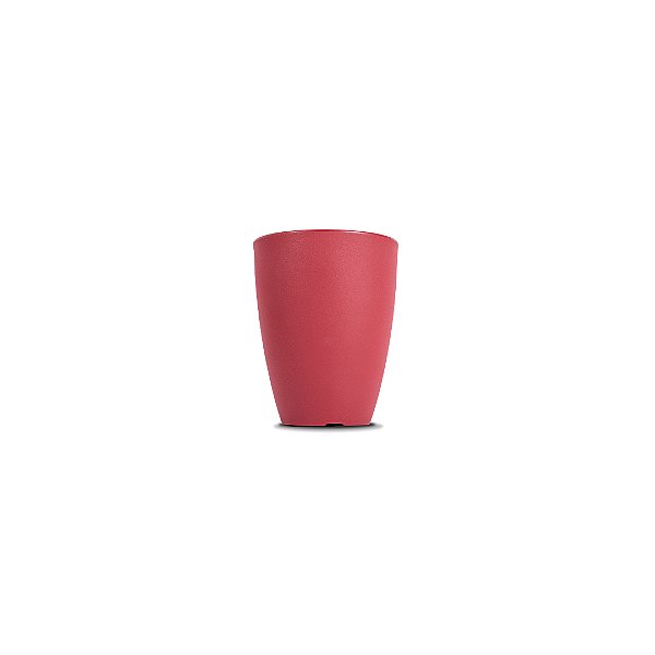 VASO VIETNAMITA FOSCO 31 POLIETILENO elegante VERMELHO luxo