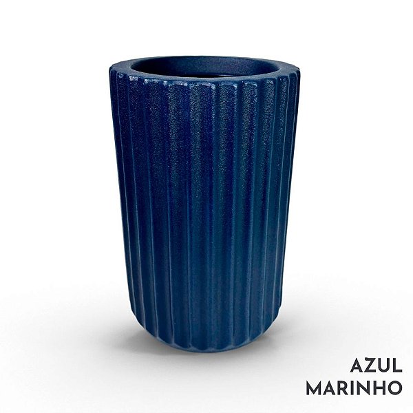 VASO inteligente ROMA 03 FRISADO POLIETILENO AZUL MARINHO