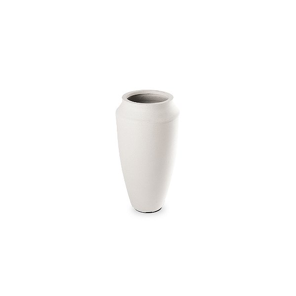 VASO para paisagismo THAI 58 POLIETILENO BRANCO MÁRMORE