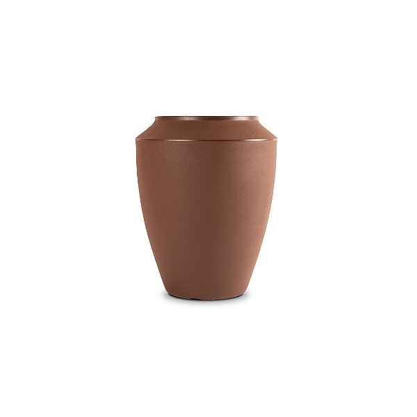 VASO design clean minimalista THAI 78 POLIETILENO ARGILA
