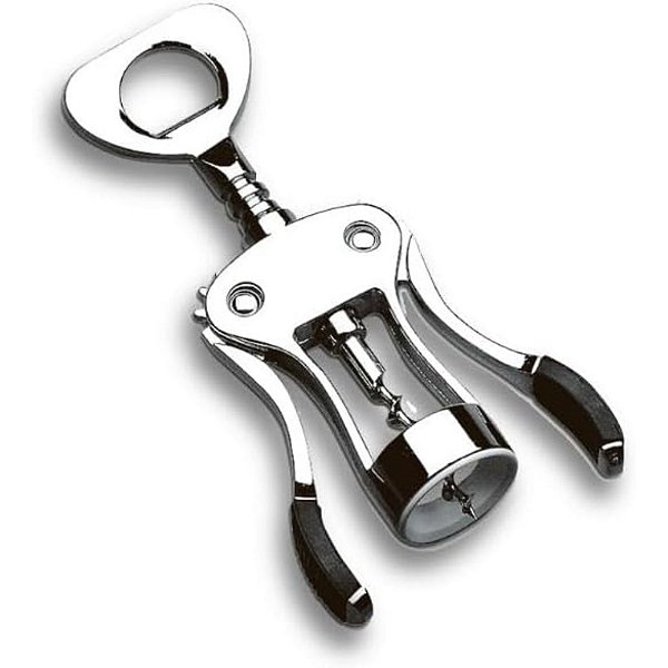 Saca Rolhas Para Vinho Em Aço Inox - Brinox