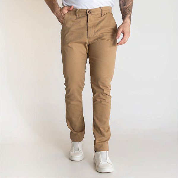 Calça Sarja Ralph Lauren Chino - Whisky