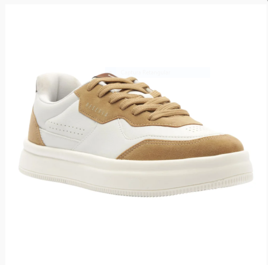 Tênis Reserva Troy Masculino - Branco/Bege