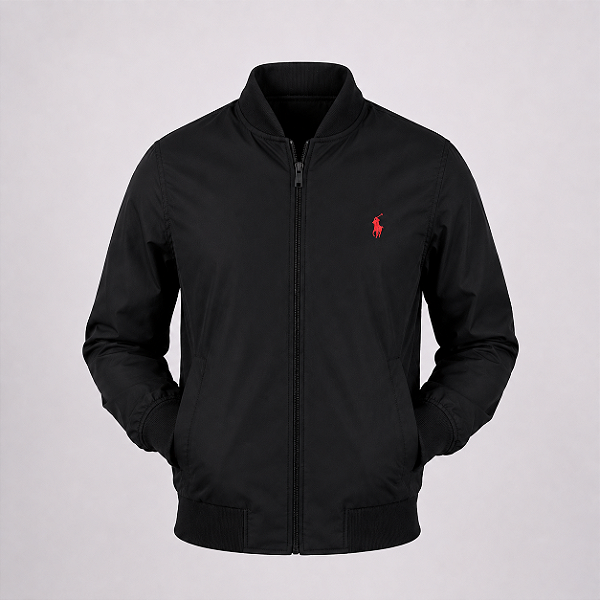 Jaqueta RL Bomber Tech Preta