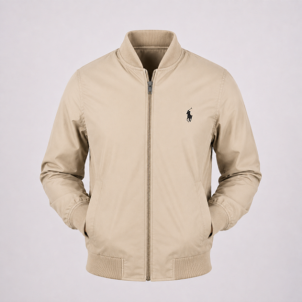 Jaqueta RL Bomber Tech Bege