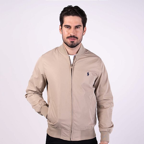 Jaqueta RL Bomber Tech Bege