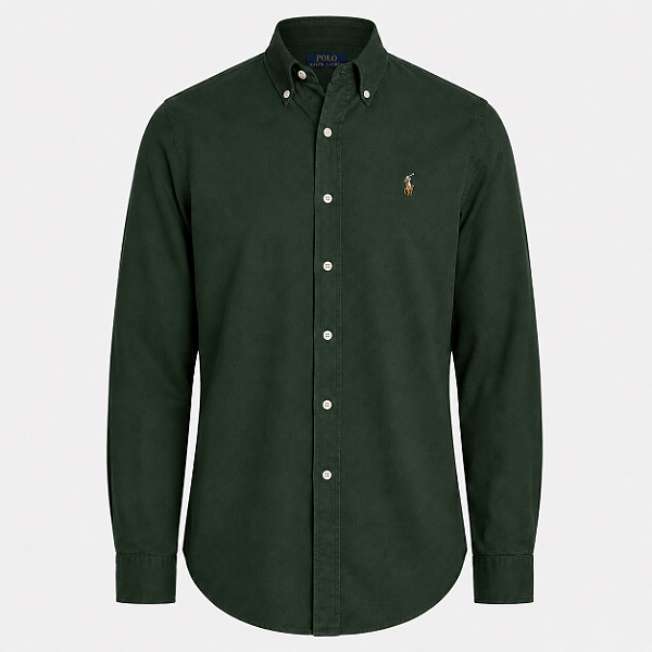 Camisa RL Sarja Verde Escuro Colored
