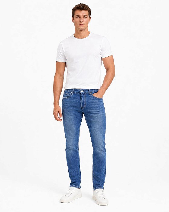 Calça Jeans Aramis Slim Blue Stone