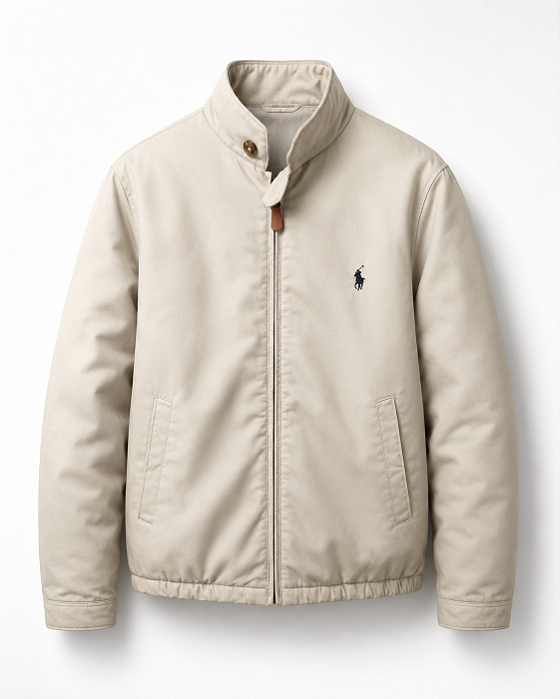 Jaqueta Sarja Sport Ralph Lauren Masculina Bege