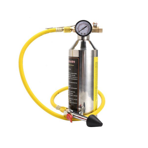 KIT GARRAFA INJETORA 141B LIMPEZA REFRIGERAÇÃO COM MANÔMETRO