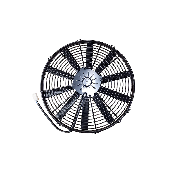 ELETRO VENTILADOR SPAL VA18-AP10 / C41S 12V 16 POL SOPRANTE