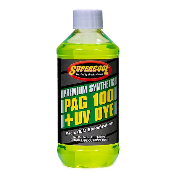 ÓLEO SUPERCOOL R134-A PAG 100 COM UV - 237ml