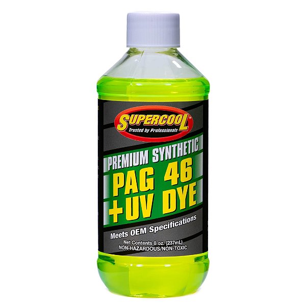 ÓLEO SUPERCOOL R134-A PAG 46 COM UV - 237ml