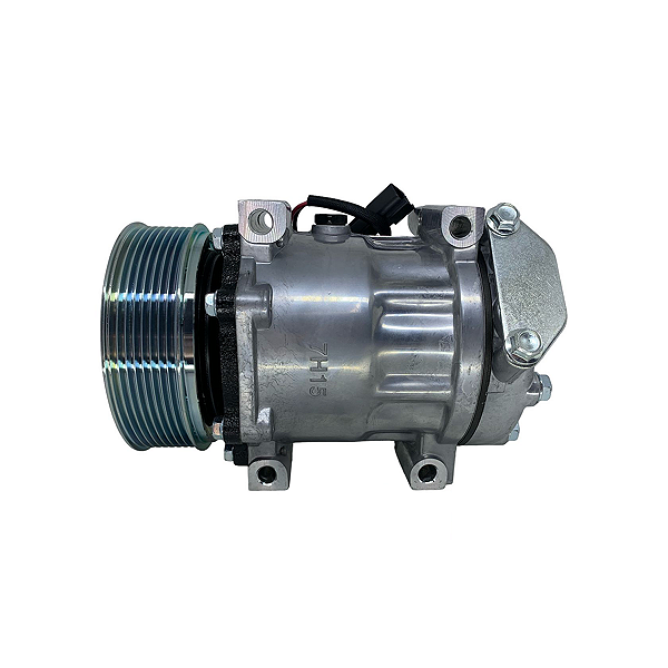 COMPRESSOR 7H15 MAQUINA RETRO JCB CX 214E 526S 8PK 124MM 12V