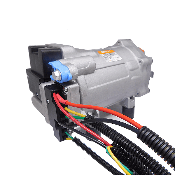 COMPRESSOR AR CONDICIONADO AUTOMOTIVO ELÉTRICO 24V C/ MÓDULO