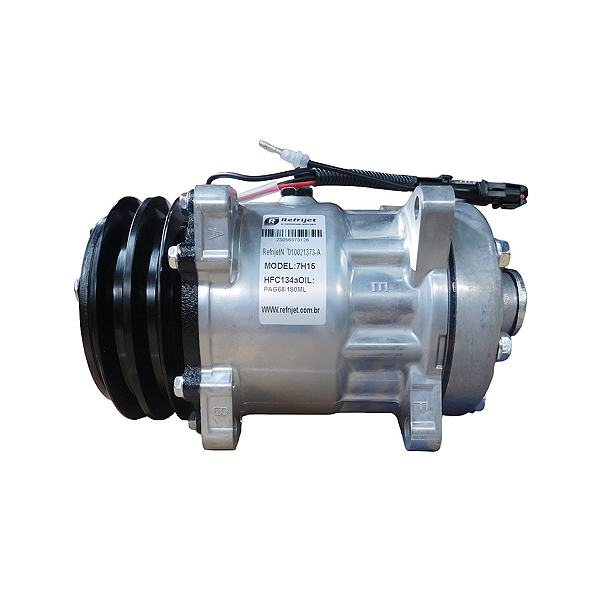 COMPRESSOR UNIVERSAL 7H15 4860 FLEX 2A 12V 125MM 8 ORELHAS
