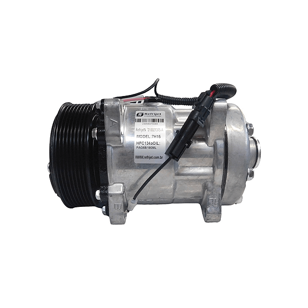 COMPRESSOR UNIVERSAL 7H15 SD 4864 SAIDA FLEX 8PK 12V ORELHAS