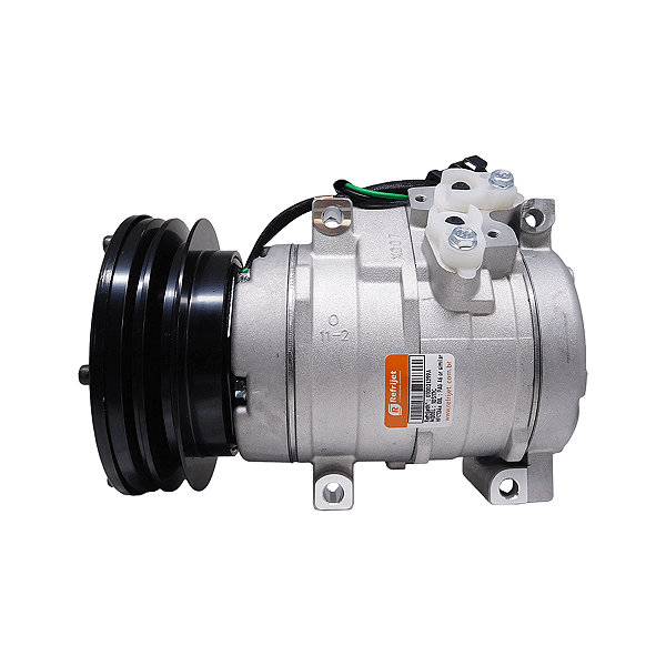 COMPRESSOR MOD. DENSO 10S17C CATERPILLAR 310 320 BL TAPA PÓ